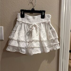 Justice White Tiered Skort